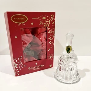 WATERFORD CRYSTAL 2015  BELL OF PEACE  NEW IN BOX  CHRISTMAS  MINT  5 1/2" - Picture 1 of 5