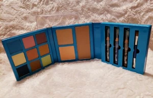POP BEAUTY Tan Popper 9 Eyeshadow 2 Blush 1 Bronzer 3 Eye Pencils brush - Picture 1 of 10