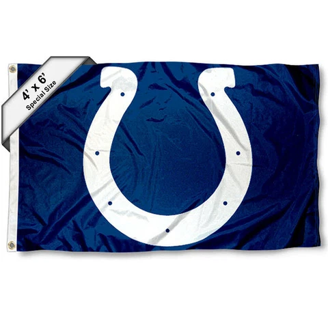 Indianapolis Colts Big 4x6 Foot Flag Cover