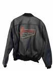 Fender Guitar Leather Jacket M With Tags Vintage Size Medium NICE For Gigs!