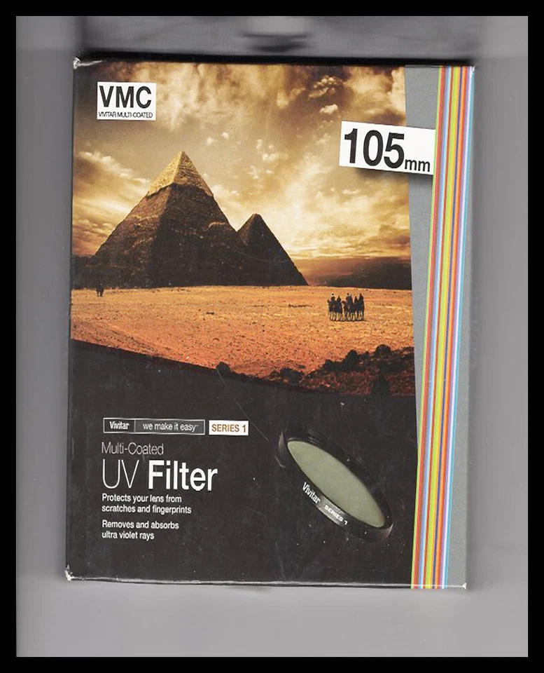 Vivitar 105mm Multi-Coated UV Filter VIV-MC-UV-105 Used   - Image 1 of 2