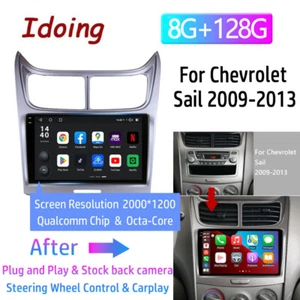 Car Multimedia Player For Chevrolet Sail 2010-2014 Radio Video GPS Navigation - Picture 1 of 20