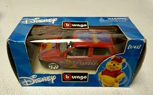 Disney Bburago Winnie the Pooh 1/43 Scale Car Burago Italy - Picture 1 of 4