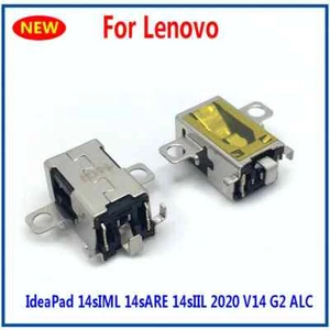 DC Charging Port Socket for Lenovo Ideapad V14-ADA V15-ADA 14S-IML 14S-IIL - Picture 1 of 5