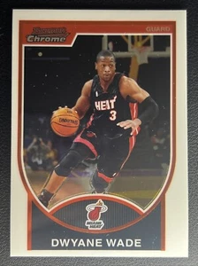 2007-08 Bowman #3 Dwyane Wade Chrome - Picture 1 of 2