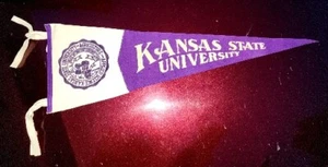 VINTAGE K-STATE UNIVERSITÄT LANDWIRTSCHAFT UND ANGEWANDTE WISSENSCHAFT WIMPEL - Bild 1 von 5