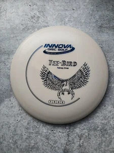 NUEVO DISCO GOLF INNOVA DX TEEBIRD ESTABLE FAIRWAY DRIVER 158g Blanco con Lámina Azul - Imagen 1 de 2
