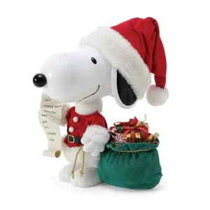 Dept 56 Possible Dreams PEANUTS SANTA SNOOPY-CHRISTMAS BEAGLE 6010196 NEW IN BOX - Picture 1 of 1