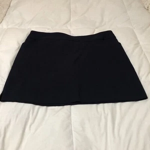 Women's Petite PXL Navy Skort Above Knee Pull On Athletic Golf Coral Bay NWT - Picture 1 of 15
