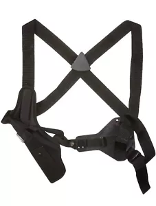 Uncle Mikes Black Cordura Vertical Shoulder Holster 83051 Size 5 RH Kimber 1911 - Picture 1 of 3