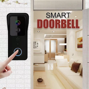 5G WiFi Smart Doorbell Wireless Video Security Camera Door Bell Ring Intercom AC - Picture 1 of 14