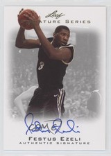 2012 Leaf Signature Series Festus Ezeli #BA-FE1 Rookie Auto RC