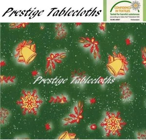 Weihnachten PVC Vinyl abwischbare Tischdecke - ALLE GRÖSSEN - Code: F203-1 - Bild 1 von 1