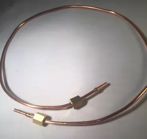 New 1/8” Copper Gas Fuel 24” Line Briggs WMB Y L NS WI WM WMI Iron Horse Engine - Picture 1 of 4