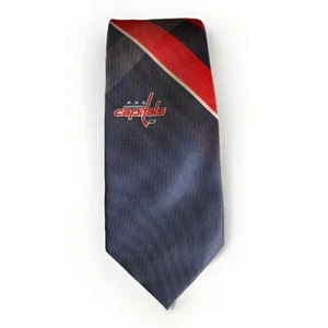 "Corbata para hombre Washington Capitals NHL C.A.P.S gris pizarra roja 3"" talla única" - Imagen 1 de 5