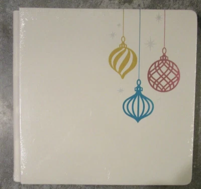 Creative Memories 12x12 POLVO NAVIDAD ALEGRÍA Gris Guijarro Lámina Cubierta Álbum Foto 1 de 4