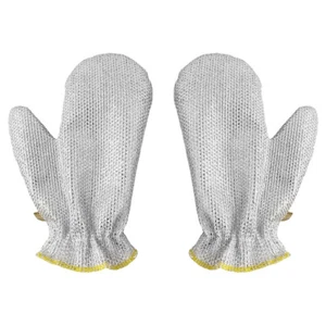 1 Pair Wire Dishwashing Gloves Waterproof Pot Washing Kitchen Cleaning Gloves - Picture 1 of 13