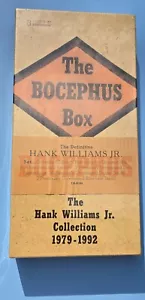 Hank Williams Jr. The Bocephus Box 1979-1992 Cassette Box Set Still Sealed - Picture 1 of 6