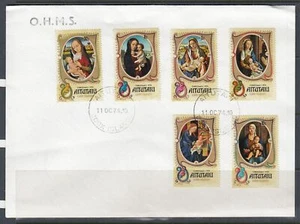 Aitutaki Scott 104-9 FDC - Navidad 1974 - Imagen 1 de 1