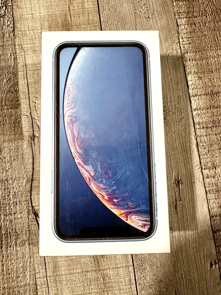 Apple iPhone XR 64GB - Blue - T-Mobile Sprint ) A1984 Brand New Authentic 2018 - Image 1 of 4