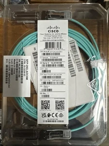 Original Cisco 25G Basis Aktiv Optisches SFP Kabel 5M SFP-25G-AOC5M NEU KOSTENLOSER VERSAND! - Bild 1 von 2