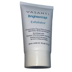 Vasanti Brighten Up Esfoliante Enzimatico Ringiovanimento Viso 0,71 oz Viaggio NUOVO - Foto 1 di 3