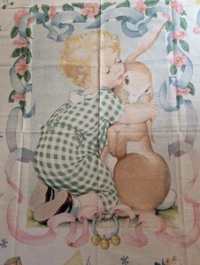 Panel de tela vintage Daisy Kingdom Toy Treasures 44 x 34 1997 - Imagen 1 de 2