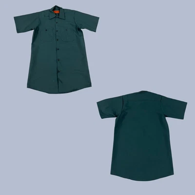 Camisa de trabajo industrial Red Kap para hombre, estilo SP24 ajuste regular, manga corta Foto 1 de 4