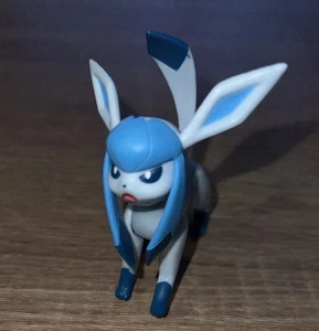 Pokemon GLACEON 3" Articulated Action Figure 2021 Nintendo Jazwares - Picture 1 of 8