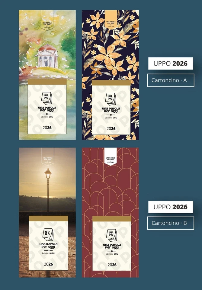 GBU Calendari Uppo 2026. Una Parola Per Oggi. Calendario Da Appendere
