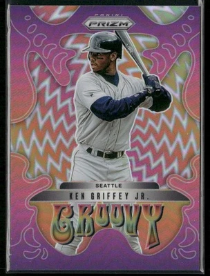2025 Panini Prizm - Ken Griffey Jr Groovy Case Hit SSP  - Image 1 of 2