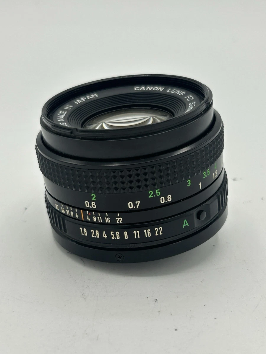 Canon FD f/1.8 Camera Lenses 50mm Focal for sale | eBay