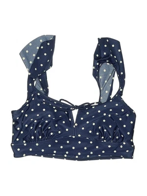 Traje de baño azul marino antiguo para mujer 1X Plus Foto 1 de 2