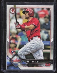 2018 Bowman #10 Rhys Hoskins Rookie - Picture 1 of 2