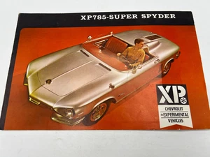 Super Nice Scarce 1962 Chevy XP 785 Super Spyder Original Brochure - Picture 1 of 14