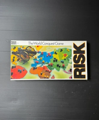 Vintage Risk Board Game Parker 1992 Edition World Conquest Game - Image 1 of 4