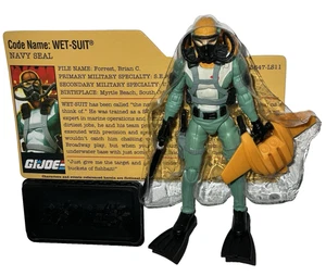 GI Joe WET-SUIT 3.75" Figure Navy Seal v10 25th Assault on Cobra Island - Picture 1 of 8