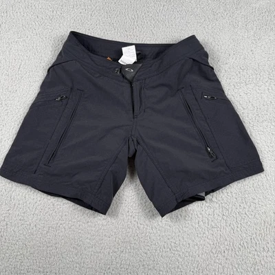 Oakley Cycling Shorts Mens Small Black Software SAMPLE MTB Y2K Padded YKK Zip - Image 1 of 4