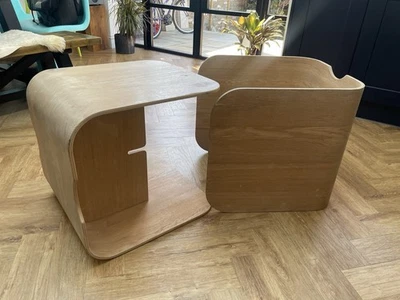 Children’s Desk And Chair Interlocking Set from Habitat - Oak Plywood - Image 1 of 4