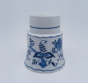 Vintage Blue Danube Onion Rectangle Mark Taper Candle Holder Base Only - Picture 1 of 6