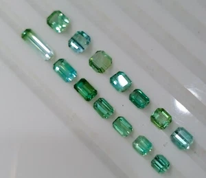 Piedra preciosa suelta de turmalina de corte natural de 8,80 quilates de Afganistán - Imagen 1 de 6
