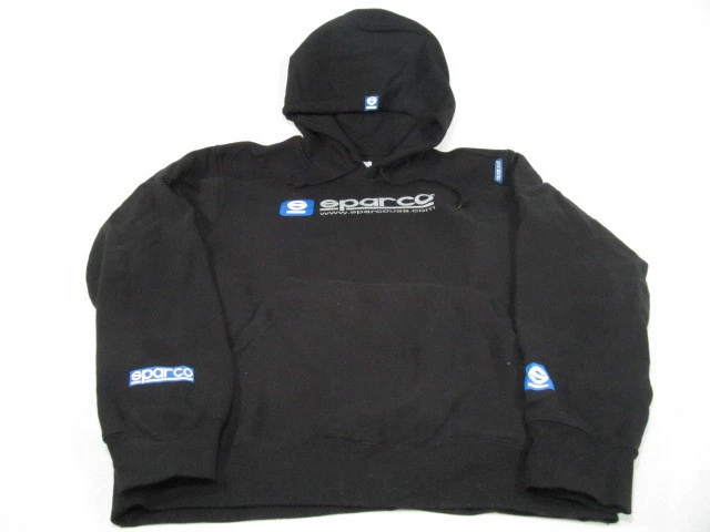 Sparco WWW черный толстовка с капюшоном толстовка пуловер толстовка с капюшоном XLarge 100% хлопок подлинный - Изображение 1 из 1