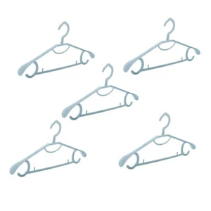 5 Pcs Non-slip Hanger Baby Travel Plastic Clothing Clothes Drying Rack - Picture 1 of 12