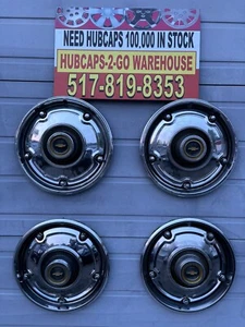 1969-82 Chevrolet Truck Blazer 15” Original 2x4 hubcap 4 Rare Magstyle Stainless - Bild 1 von 13