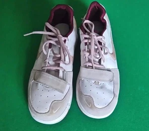 Trainers Nike Sport Shoes Women Air White Pink Purple Gym Girl Laces Workout 8.5 - Picture 1 of 4