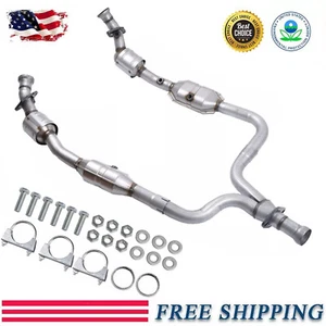 Catalytic Converters For 1999-2004 Ford Mustang 3.8L 3.9L V6 Front Left & Right - Picture 1 of 18