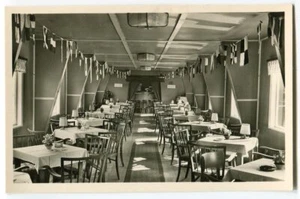 Ak Berlin Wannsee Am Schwanenwerder Restaurant Westfalia im Bootshafen  - Bild 1 von 2