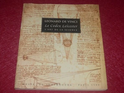 ARTS SCIENCES RENAISSANCE/ LEONARD DE VINCI CODEX LEICESTER FAC SIMILE EXPO 1997 - Photo 1/4