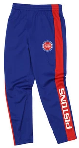 OuterStuff NBA Youth Boys Side Stripe Slim Fit Performance Pant, Detroit Pistons - Picture 1 of 6