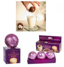 Hot Chocolate Bomb Marshmallow Hand Made Novelty Fun Drink Kids Xmas Gift